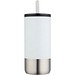 Grayson 480 ml RCS recycelter Isolierbecher mit Trinkhalm, weiss
