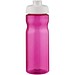 H2O Active® Base 650 ml Sportflasche mit Klappdeckel, magenta/weiß