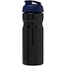 H2O Active® Base 650 ml Sportflasche mit Klappdeckel, schwarz/blau