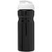 H2O Active® Base 650 ml Sportflasche mit Klappdeckel, schwarz/weiß