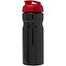 H2O Active® Base 650 ml Sportflasche mit Klappdeckel, schwarz/rot