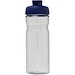 H2O Active® Base Tritan™ 650 ml Sportflasche mit Klappdeckel, transparentklar/blau