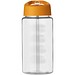 H2O Active® Bop 500 ml Sportflasche mit Ausgussdeckel, transparent/orange