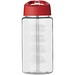 H2O Active® Bop 500 ml Sportflasche mit Ausgussdeckel, transparent/rot