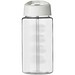 H2O Active® Bop 500 ml Sportflasche mit Ausgussdeckel, transparent/weiß