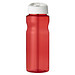 H2O Active® Eco Base 650 ml Sportflasche mit Ausgussdeckel, rot/ weiß