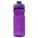 H2O Active® Eco Base 650 ml Sportflasche mit Klappdeckel, lila/ lila