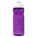 H2O Active® Eco Base 650 ml Sportflasche mit Klappdeckel, lila/ weiß