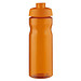 H2O Active® Eco Base 650 ml Sportflasche mit Klappdeckel, orange/ orange