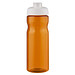 H2O Active® Eco Base 650 ml Sportflasche mit Klappdeckel, orange/ weiß