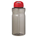 H2O Active® Eco Big Base 1L Sportflasche mit Ausgussdeckel, kohle
