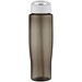 H2O Active® Eco Tempo 700 ml Sportflasche mit Ausgussdeckel, weiß/kohle
