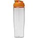 H2O Active® Tempo 700 ml Sportflasche mit Klappdeckel, transparent/orange