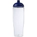 H2O Active® Tempo 700 ml Sportflasche mit Stülpdeckel, transparent/blau