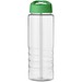H2O Active® Treble 750 ml Sportflasche mit Ausgussdeckel, transparent/grün