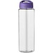 H2O Active® Vibe 850 ml Sportflasche mit Ausgussdeckel, transparent/lila