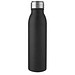 Harper 700 ml Sportflasche aus Edelstahl mit Metallschlaufe, schwarz