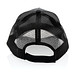 Impact AWARE™ 190gr Brushed rCotton 5 Panel Trucker-Cap, schwarz