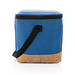 Impact AWARE™ XL RPET Two-Tone Kühltasche mit Korkdetail, blau