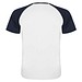 Indianapolis T-Shirt Unisex aus recyceltem Material, weiß / Navy Blue, 2XL
