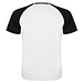 Indianapolis T-Shirt Unisex aus recyceltem Material, weiß / schwarz, 2XL