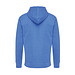Iqoniq Abisko Zip-Kapuzenpullover aus recycelter Baumwolle, heather blue
