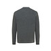 Iqoniq Denali ungefärbt. Rundhals-Sweater aus recycelter BW, ungefärbtes Anthrazit, XXS