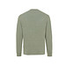 Iqoniq Denali ungefärbt. Rundhals-Sweater aus recycelter BW, ungefärbtes grün, XXS