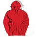 IQONIQ Jasper Hoodie aus recycelter Baumwolle, rot, XXS