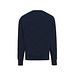 Iqoniq Kruger Relax-Rundhals-Sweater aus recycelt. Baumwolle, navy blau, XL