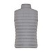 Iqoniq Meru Damen Bodywarmer aus recyceltem Polyester, Silbergrau, XS