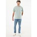 Iqoniq Nikko Heavyweight T-Shirt, Iceberg green, M