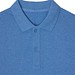 IQONIQ Yosemite Piqué-Poloshirt aus recycelter Baumwolle, heather blue, XXS