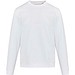 Jasper 280 g/m² Pullover mit Rundhalsausschnitt aus recycelter Bio Baumwolle (OCS), unisex, weiss, 3XS