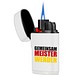 Jet-Flame Feuerzeug Rubber Fan-Edition mit WM-Motiv Meister, Weiß