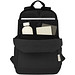 Joey 15,6?Zoll Anti-Diebstahl Laptop-Rucksack 18?L aus GRS-recyceltem Canvas, schwarz