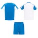 Juve Sport-Set Unisex, weiß/royalblau, M