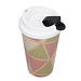 Kaffeebecher PremiumPlus, 350 ml, standard-rot/schwarz Kaffeebecher PremiumPlus, 350 ml, standard-rot/schwarz