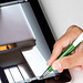 Kugelschreiber mit Touch-Pen Davos,grün Kugelschreiber mit Touch-Pen Davos,grün