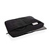 Laluka AWARE™ 15,6 Zoll Laptoptasche aus recycelter Baumwolle, schwarz