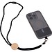 Lanyard mit Handyhalter Yokohama,schwarz