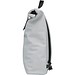 Recycled PU Roll-Top Rucksack Lennon, Hellblau