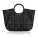 loopbag hobo, bouclé black