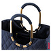 reisenthel® Einkaufstasche loopshopper L, frame rhombus midnight gold