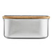 Lunchbox 1350 ml aus Edelstahl mit Bambus-Deckel