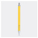 Messing-Kugelschreiber BUDAPEST,gelb glänzend