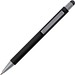 Metall Kugelschreiber mit Touch-Pen Rio,schwarz