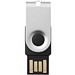Mini USB-Stick, silber, 4GB