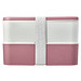 MIYO Renew Doppel-Lunchbox, rosa