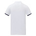 Morgan Polo für Herren, zweifarbig, weiss, XXL